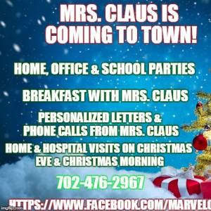 Marvelous, Magical Mrs. Claus - Mrs. Claus in Las Vegas, Nevada