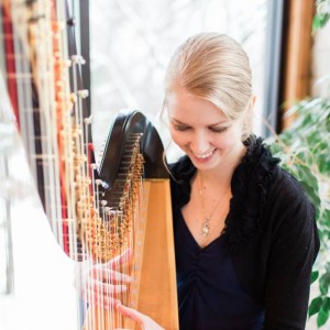 Mary Raunikar, Harpist