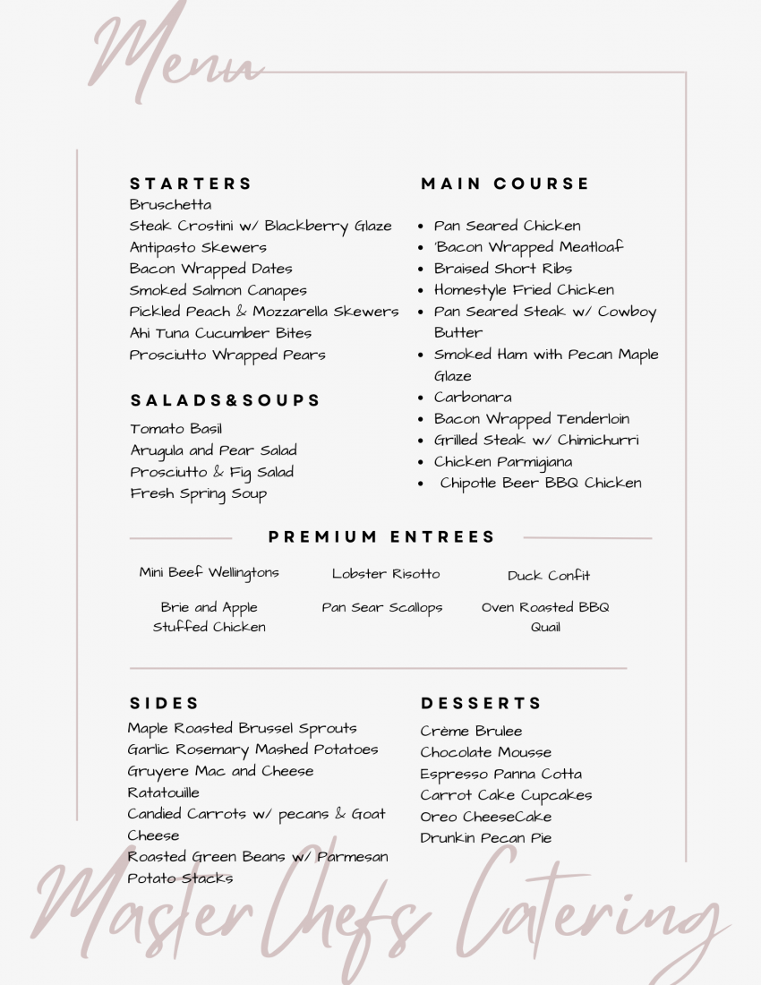 Gallery photo 2 of MasterChefs Catering and Events