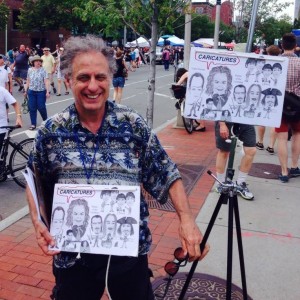 Caricatures by Mick Cusimano