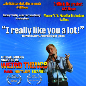 Michael Griffin, America's Escape Hero - Magician / Variety Entertainer in Columbus, Ohio