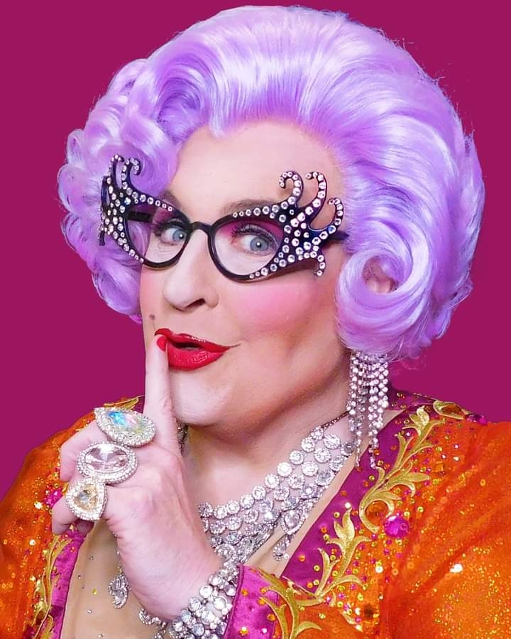 Hire Michael L. Walters as Dame Edna! - Dame Edna Impersonator in New ...