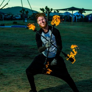 Mikey Adamski - Fire Performer in Marina Del Rey, California