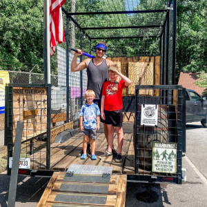 Mobile Ax Throwing with Coach - Mobile Game Activities in Blairsville, Georgia