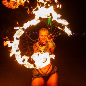 Moonlight - Fire Dancer in Las Vegas, Nevada
