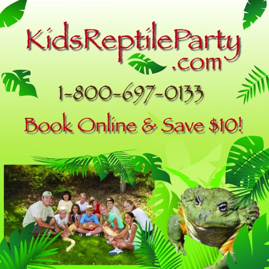 Hire Kids Reptile Parties - Reptile Show in Murrieta, California