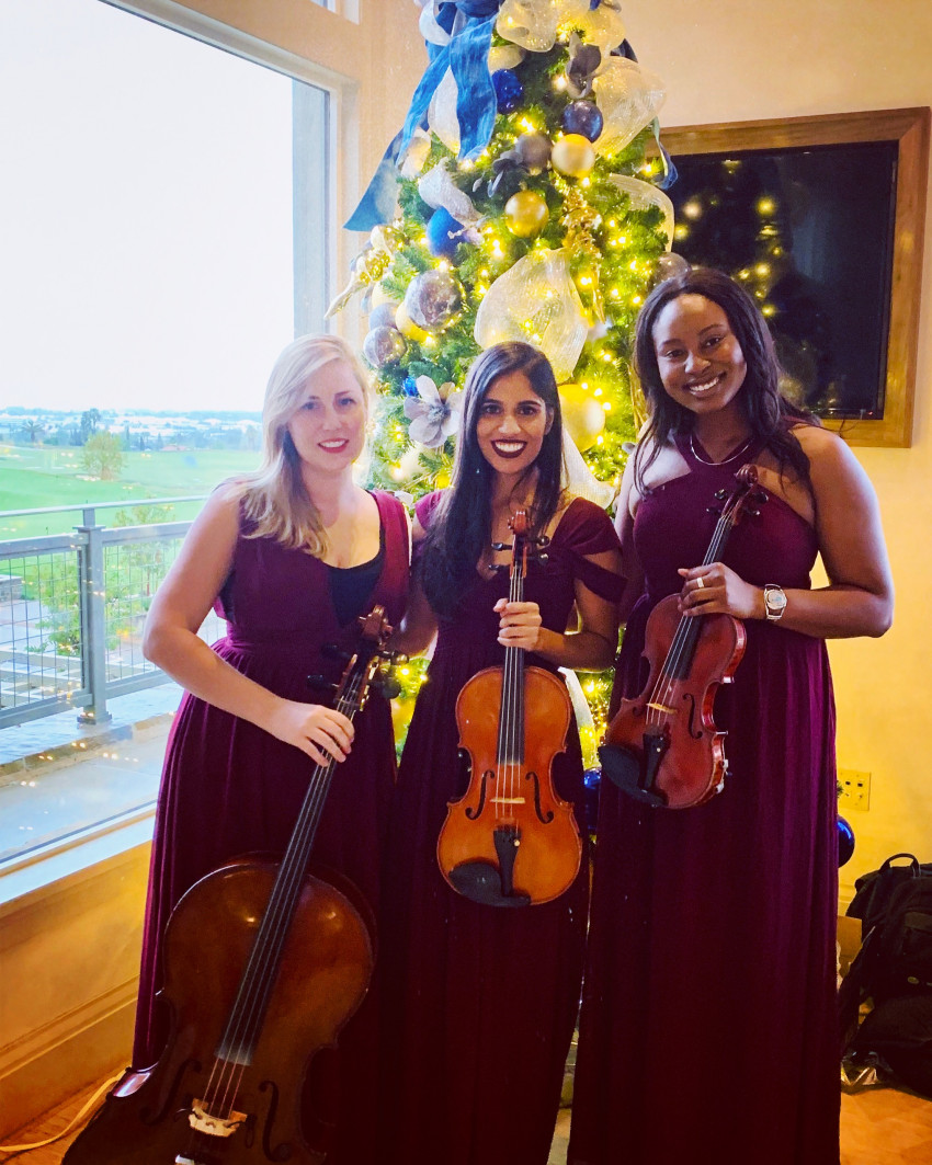 Hire Strings Attached Entertainment Violinist in Dana Point, California