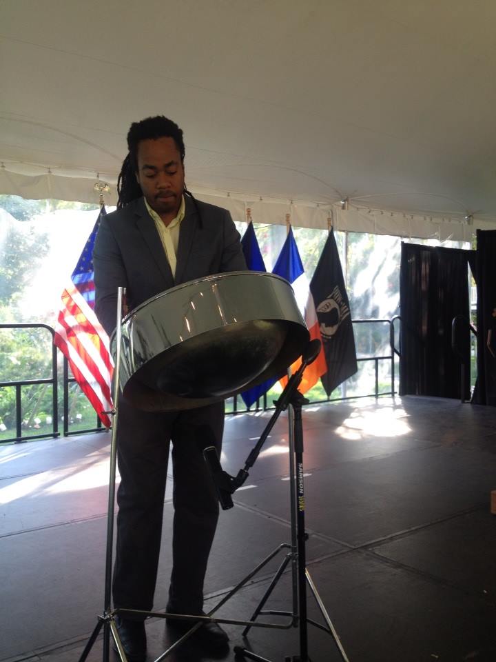 Hire Steel Drum Vibes by Mustafa Alexander Steel Drum Player in