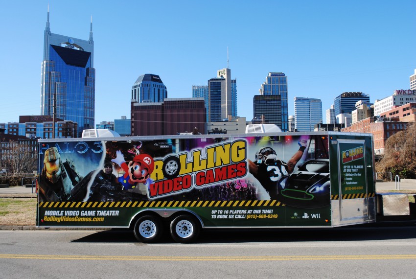 Hire Nashville's Top Video Game Truck Mobile Game Activities in