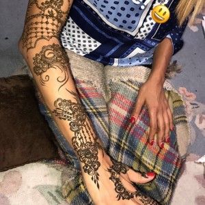 Nazirah's henna creations