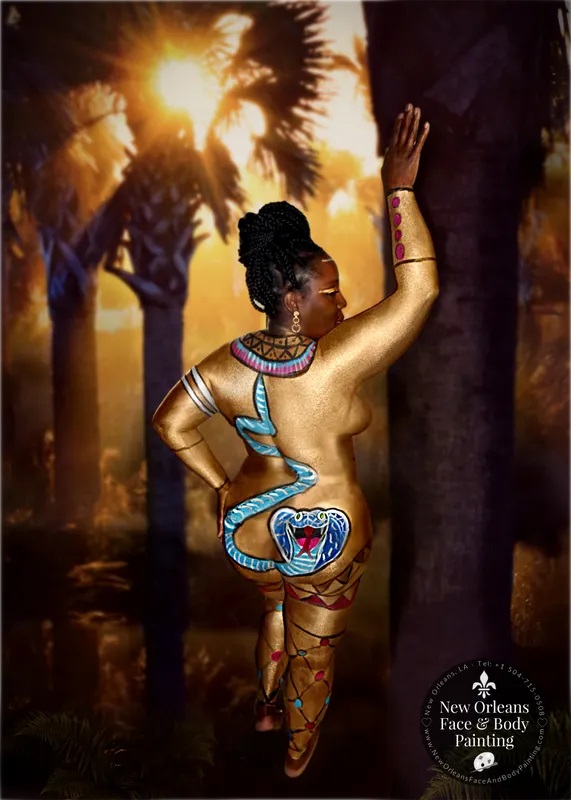 Hire New Orleans Face and Body Painting Face Painter in New Orleans