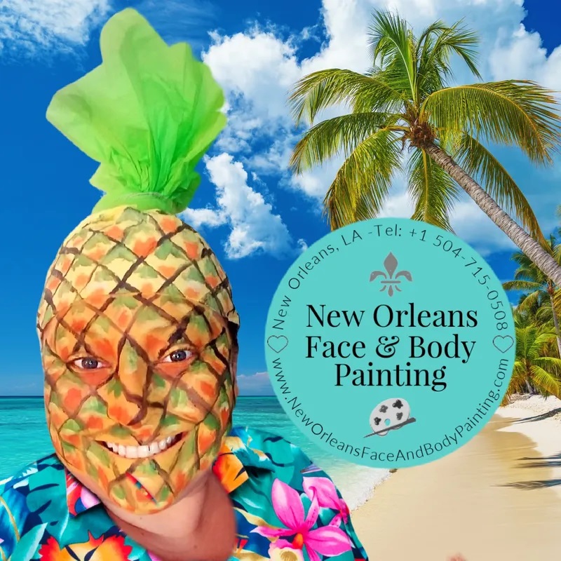 Hire New Orleans Face and Body Painting Face Painter in New Orleans, Louisiana