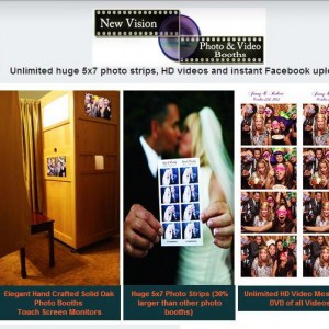 New Vision Photo and Video Booths