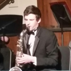 Nick-O on the Saxophono