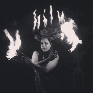 Nikki Talis - Fire Eater / Strolling Table in New York City, New York