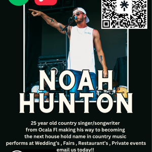 Noah Hunton - Country Singer in Ocala, Florida