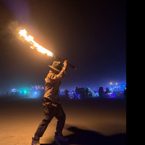 Ob1 - Fire Performer in Miami, Florida