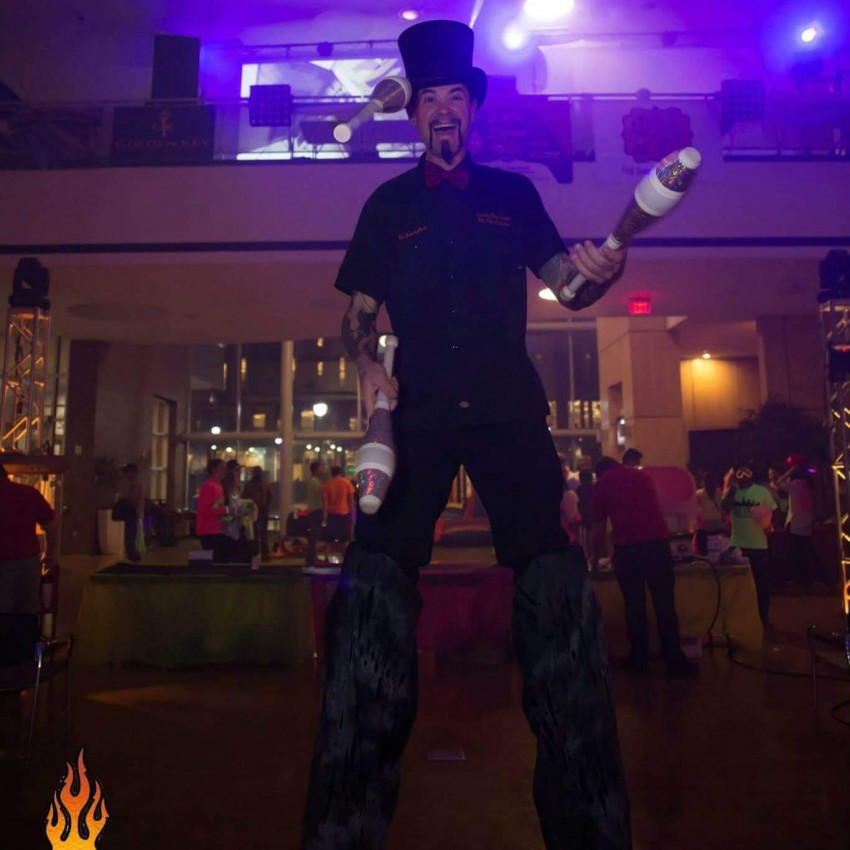 Hire Ohio Burn Unit Fire Performer in Cleveland, Ohio