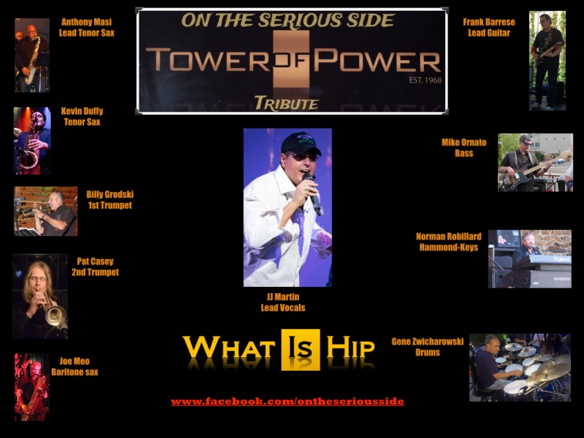 Gallery photo 1 of On the Serious Side-Tower of Power tribute band
