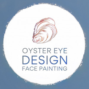 Oyster Eye Design Face Painting - Face Painter / Body Painter in Atlantic Beach, North Carolina