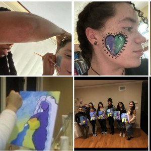 Paint night - Arts & Crafts Party / Face Painter in Bennington, Vermont