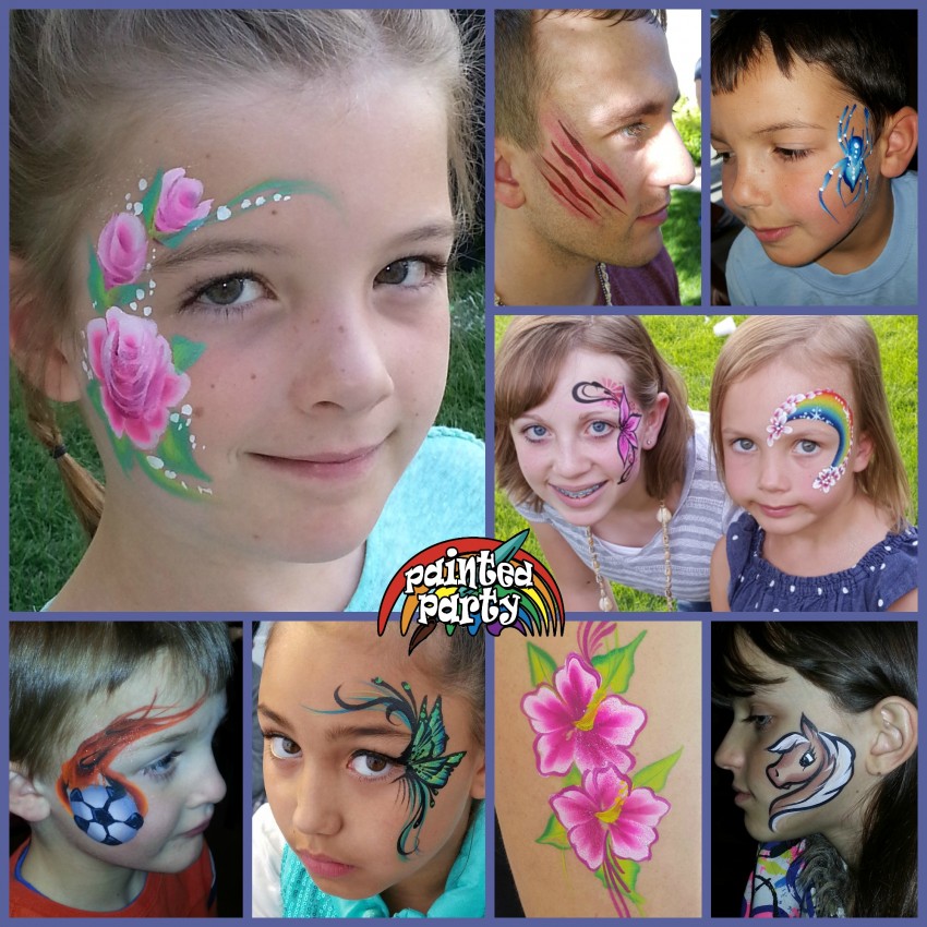 Hire Painted Party Face Painter in Charlotte, North Carolina