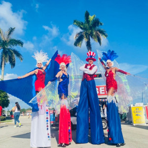 Palm Beach Stilts & Entertainment - Stilt Walker / Outdoor Party Entertainment in Palm Beach, Florida