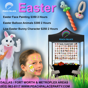 Peach Palace - Face Painter / Children’s Party Entertainment in Fort Worth, Texas