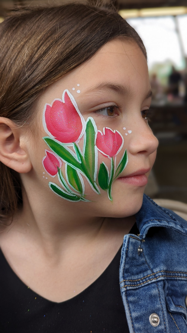 Hire Peachy Palette Face Painting Face Painter in North Charleston