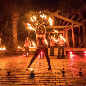 Petite Fleur Sauvage - Fire Performer / Sideshow in New Orleans, Louisiana