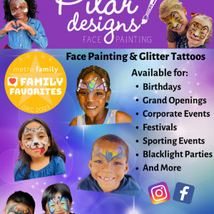 Pilar Designs Face Painting - Face Painter in New Albany, Ohio