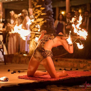 Pirata Louca - Fire Performer in Key West, Florida