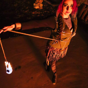 Prabvi GuaLoa - Fire Dancer in Las Cruces, New Mexico