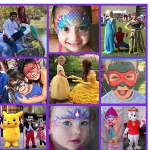 Pretty as a Princess Party - Face Painter in Columbus, Ohio