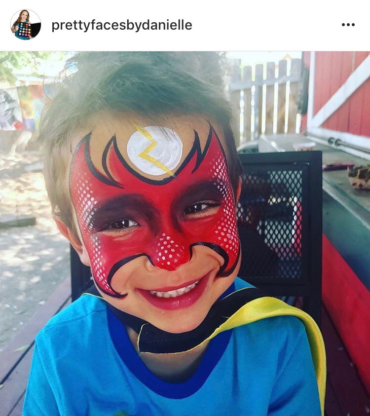 Hire Pretty Faces By Danielle Face Painter in Austin, Texas