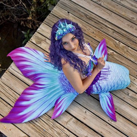 Hire Purple Desert Siren - Mermaid Entertainment in Savannah, Georgia