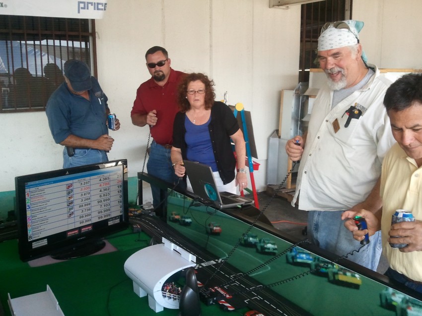 Hire Races2U Digital Slot Car Racing Mobile Game Activities in Austin