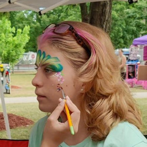 Rainbow Facepainting - Face Painter / Halloween Party Entertainment in Cary, North Carolina