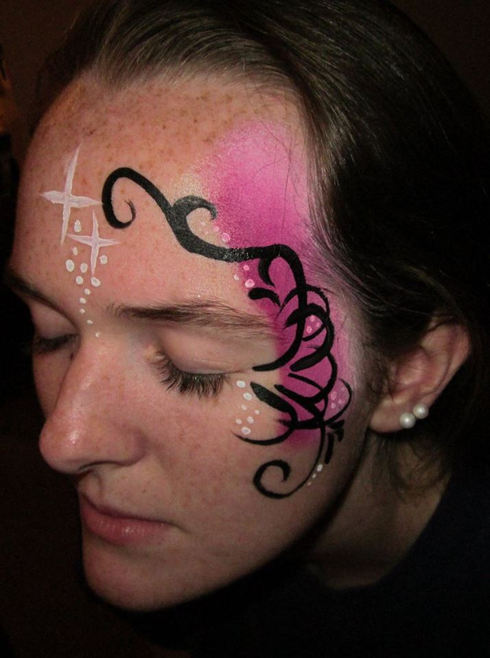 Hire Rainbow Kitty Face Painting Face Painter in Greensboro, North
