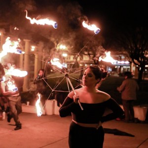 Raven Haleigh Fire Dancing