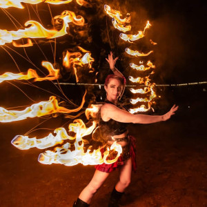 Jules Vrla - Fire Performer in Austin, Texas