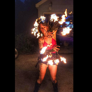 Rebecca Moonrise - Fire Dancer in Cedar Lake, Indiana