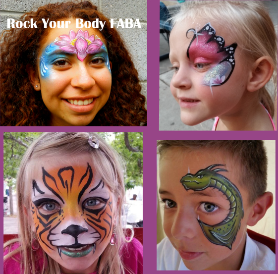Hire Rock Your Body Face and Body Art Face Painter in Albuquerque