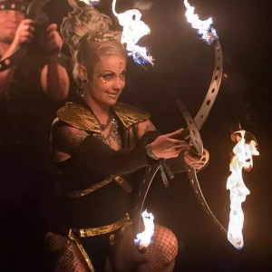 Rockyval Cyberfire - Fire Performer in Montreal, Quebec