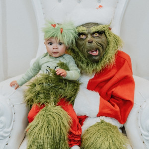 The grinch baby outlet costume