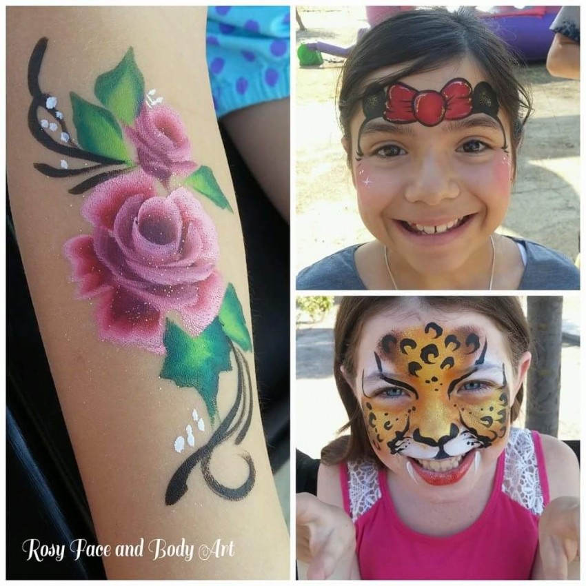 Gallery photo 1 of Rosy Face And Body Art