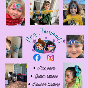 Rosy facepaints - Face Painter / Outdoor Party Entertainment in Mission, Texas