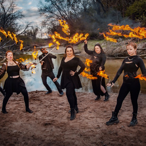 Sabba Circle - Fire Dancer in Des Moines, Iowa