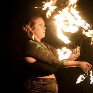 SacredSpins - Fire Dancer in Austin, Texas