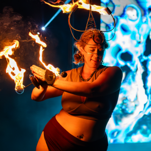 SacredSpins - Fire Dancer in Austin, Texas